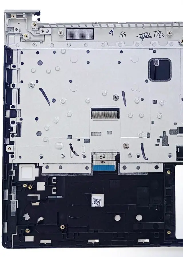 Alt view image 5 of 5 - Wzqrps New Replacement for HP Probook 450 G9 455 G9 Laptop Upper Case Palmrest Non-Backlit Keyboard Assembly Part N01933-001 N01934-001 Silver (Probook 450 455 G9 Non-Backlit Keyboard)