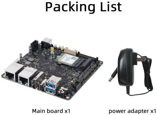 Alt view image 3 of 5 - WayPonDEV Tinker Board 3N Rockchip RK3568 Processor LPDDR4 Single Board Computers Support Debian/Android/Yocto,WIFI6 and PoE (3N Plus)