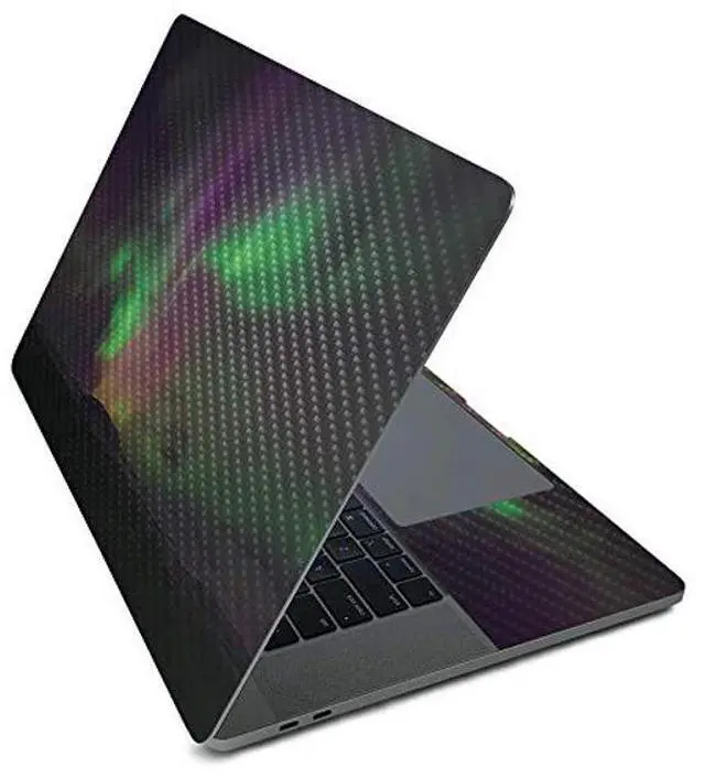 Main image of MightySkins Carbon Fiber Skin for Apple MacBook Pro 16" (2020) - Aurora Borealis | Protective, Durable Textured Carbon Fiber Finish | Easy to Apply, Remove, and Change Styles | Made in The USA