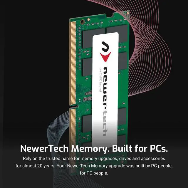 Alt view image 2 of 5 - NewerTech DDR4 32GB Kit (2 x 16GB) 3200MHz PC4-25600 CL22 (2933MHz or 2666MHz) Unbuffered Non-ECC 1.2V SODIMM 260-Pin Laptop Notebook PC Computer Memory Module Ram Upgrade TAA Compliant