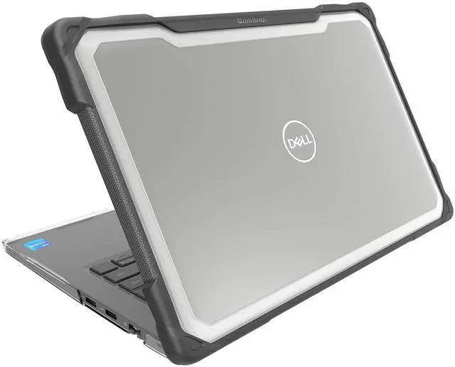 Main image of Gumdrop SlimTech Laptop Case Fits Dell Latitude 3450 | 3440 (Clamshell) Rugged Drop Tested Shockproof Lightweight Reliable Device Protection for Kids K-12 Students School Office or Business Use Black