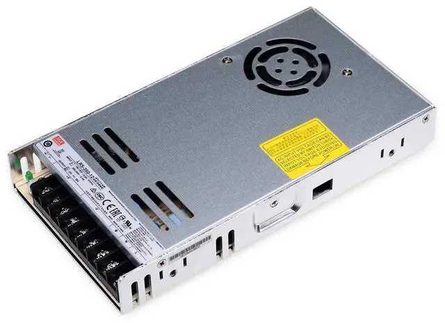 Main image of Mean Well LRS-350-12 DC Switching Power Supply 12V 29A 350W for CCTV, Computer Project, 3D Printer, LED Strip Light, Router