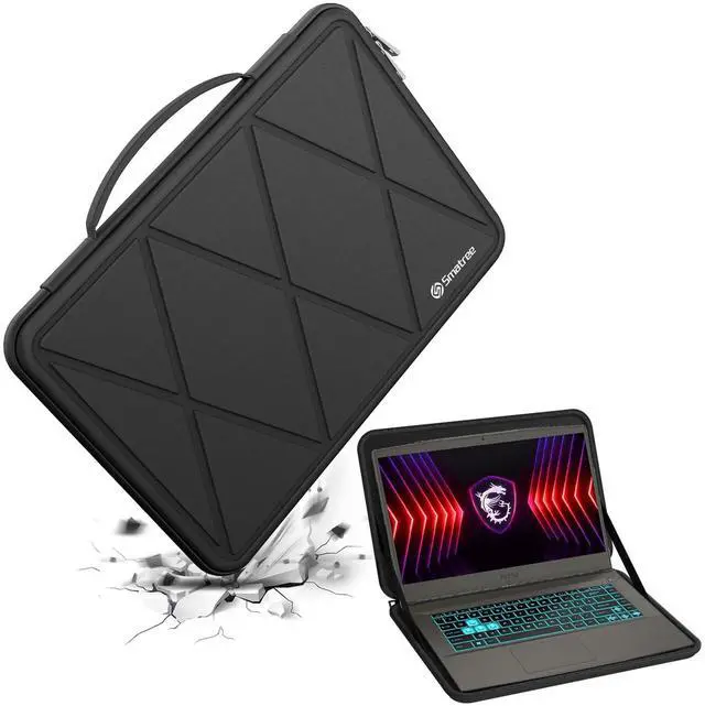 Main image of Smatree Hard EVA Protective Sleeve for 15.6 inch MSI Thin A15 AI B8V/Thin15/Thin A15, for 16 inch MSI Prestige A16 AI+ Copilot+PC/Prestige-16-AI Evo B1M/Prestige 16AI Studio B1V Laptop (X8288)