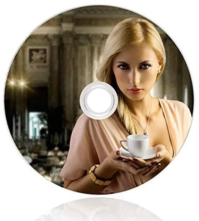 Alt view image 3 of 5 - 50 Pack Ritek Pro (Professional Grade) DVD-R 16X 4.7GB AZO Dye (MID MXL RG04) Watershield Water Resistant Glossy White Inkjet Hub Printable Blank Recordable Disc