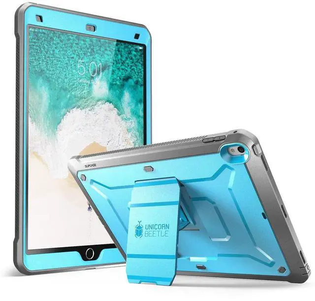 Main image of SUPCASE Unicorn Beetle PRO Case for iPad Air 3 (2019) and iPad Pro 10.5'' (2017), Heavy Duty with Built-in Screen Protector Full-Body Rugged Protective Case(Blue)
