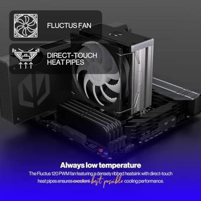 Alt view image 2 of 5 - Endorfy Fera 5 ARGB - CPU Air Cooler (EY3A007)