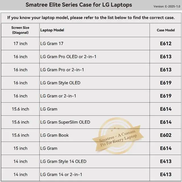 Alt view image 2 of 5 - Smatree 16 inch Laptop Sleeve for LG Gram Pro 16 or 2-in-1, for LG Gram Pro 16 OLED or 2-in-1, Protective Laptop Case with Accessory Pocket, YKK Zipper, Patented Super Corner Design (E613)