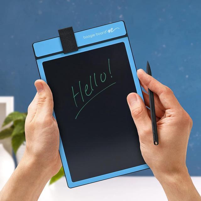 Alt view image 5 of 5 - Boogie Board Basics Reusable Writing Pad, 2-Pack - Digital Drawing Tablet, LCD Writing Pad with Instant Erase and Stylus Pen - Ideal for Writing, Drawing, and Note-Taking