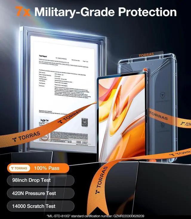 Alt view image 4 of 5 - TORRAS Save More When You Bundle: Get Both an iPad Pro 11 inch screen protector and an iPad Pro 11 inch case for Less