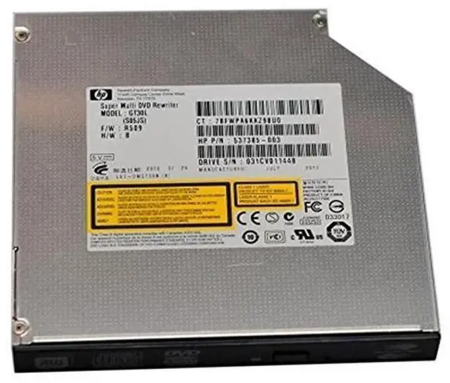 Main image of Laptop DVD Rw Drive Gt20l Gt30l Gt30n Gt80n Gt30l 8x Dvd Rw Dvd Cd D9 Ram Dl Multi Burner Rewriter Tray-loading Slim Sata Internal Drive Lightscribe for Hp Probook 4540s 4545s drives---lp287