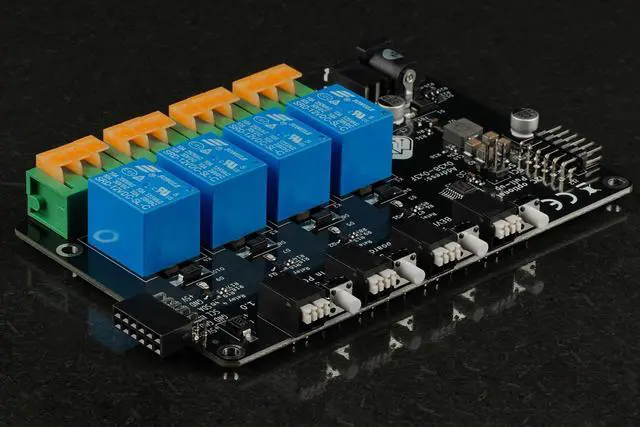 Alt view image 3 of 5 - BEVRLink 4 Channel Relay 4 Manual Test Buttons 12V Relay 4 CH for Raspberry Pi and Other Single Board Computers and Microcontrollers Like Arduino, ESP8266 ESP32 and More
