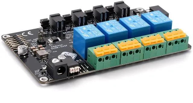 Alt view image 5 of 5 - BEVRLink 4 Channel Relay 4 Manual Test Buttons 12V Relay 4 CH for Raspberry Pi and Other Single Board Computers and Microcontrollers Like Arduino, ESP8266 ESP32 and More