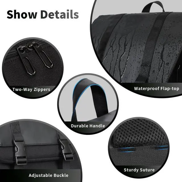 Alt view image 4 of 5 - BERTASCHE Laptop Backpack 17.3 inch with Cooler Lunch Box, Work Backpack for Lunch College Business, Water Resistant Large Computer Backpack for Men Women