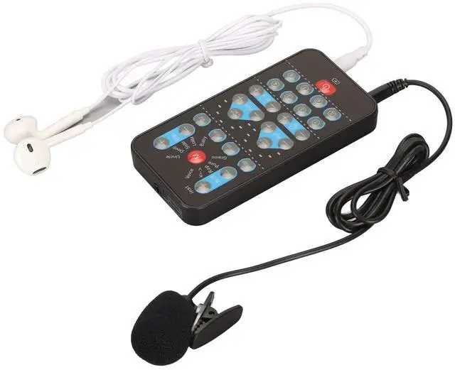 Alt view image 5 of 5 - Voice Costume, Black Voice Changer with 8 Sound Effects for Mobile Phone