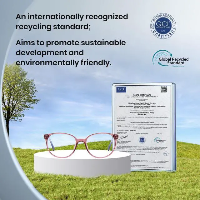 Alt view image 3 of 5 - Cyxus Round Blue Light Glasses Women Men Retro Circular Computer Glasses Anti Blue Light Blockers 8149