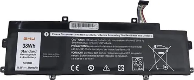 Main image of GHU New 43Wh 5R9DD Battery Compatible with Dell Latitude Chromebook 11 (3120) P22T Series Fits P/N KTCCN 0KTCCN XKPD0 P22T001