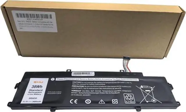 Alt view image 2 of 5 - GHU New 43Wh 5R9DD Battery Compatible with Dell Latitude Chromebook 11 (3120) P22T Series Fits P/N KTCCN 0KTCCN XKPD0 P22T001