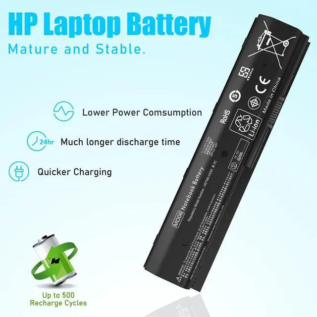 Alt view image 5 of 5 - SLE-TECH Laptop Battery for 671731-001- HP Battery-MO06/MO09 Pavilion dv4-5000 dv6-7000 dv7-7000 dv7t-7000 HP Envy M6-1045DX M6-1035DXPN HSTNN-LB3N 672412-001 Notebook Battery 1 Year Warranty