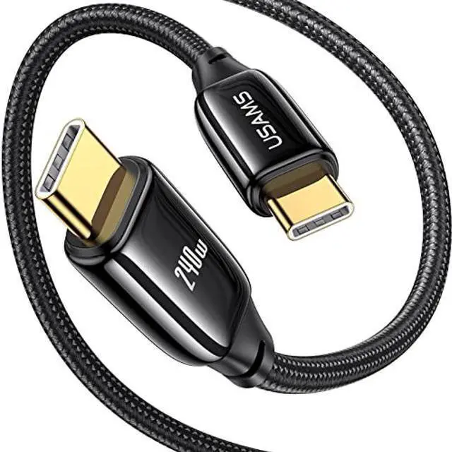 Alt view image 3 of 5 - Multi Charger Cord 6 in 1 USB Cable Fast Charging Cable and 240W USB C to USB C Cable are Bundle Together