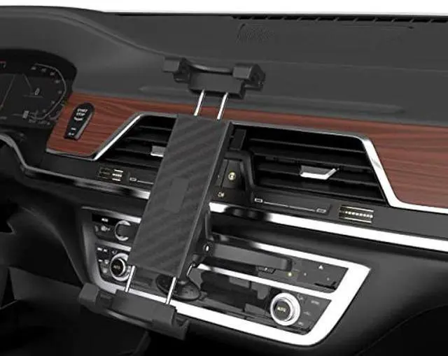 Main image of EXSHOW Car Tablet Mount CD Slot Holder for 4.7-12.9 iPad Phone, 360 Rotation Universal Truck CD Player Holder for iPad Pro 12.9" Air Mini, Kindle Fire HD, Samsung Tab S8 Ultra