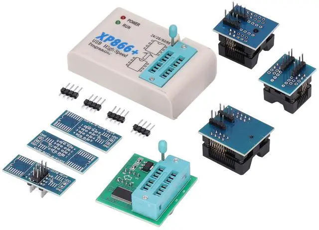 Main image of SPI FLASH EEPROM BIOS Chip USB Programmer Kit, Fast Reading Writing Speed, Automatic Functions, Suitable for Color TVs, DVDs