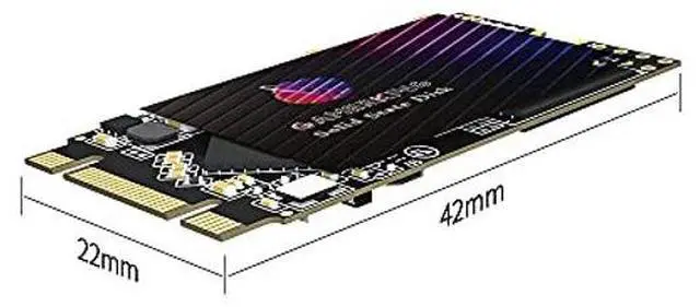 Alt view image 2 of 5 - Gamerking SSD M.2 2242 1TB NGFF Internal Solid State Drive High Performance Hard Drive for Desktop Laptop SATA III 6Gb/s M2 SSD (1TB, M.2 2242)