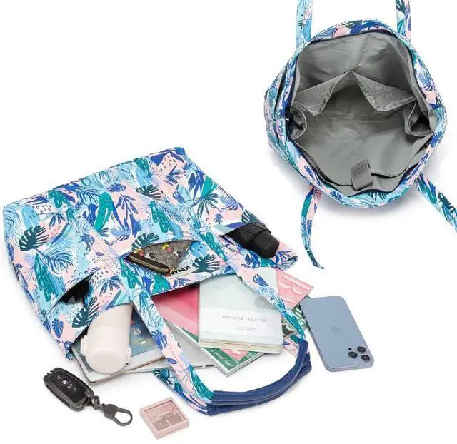 Alt view image 3 of 5 - Kinmac Women's Laptop Tote Bag Top Handle Handbag Work Bag for Laptop Computer Up to 15 inch (Sea Grass)