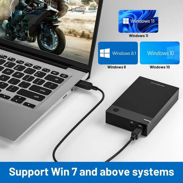 Alt view image 3 of 5 - Kinhank 12tb Retro Game Hard Drive with 96000+ Games, Retro Game Consoles Compatible with 400+ Emulators, Portable Game Hard Drive Disk Compatible with Win 7/8/10/11