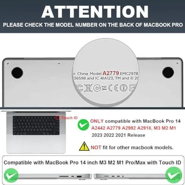 Alt view image 2 of 5 - LCMOCICO for MacBook Pro 14 inch Case 2024 2023 2022 2021 Model M4 A3112 A3185 A3401 M3 A2918 A2992 M2 A2779 M1 A2442, Glitter Crystal Black Printed Plastic Hard Shell Case, Astronauts & Spacecraft
