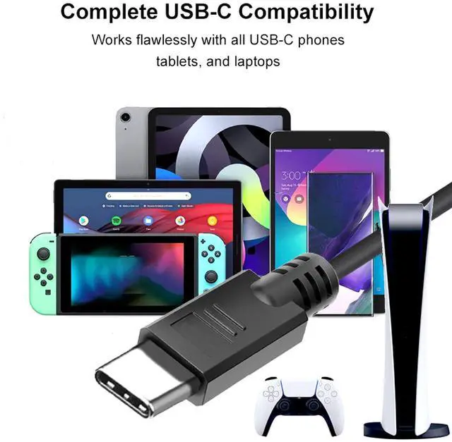 Alt view image 3 of 5 - USB C to USB 50FT 3.0 Adapter,USB Type C Male to USB 3.0 Female Cable Thunderbolt3 to USB Adapter Compatible with iPad Pro 2019,Samsung Galaxy S21 S20 Plus Ultra Note 10,MacBook Pro