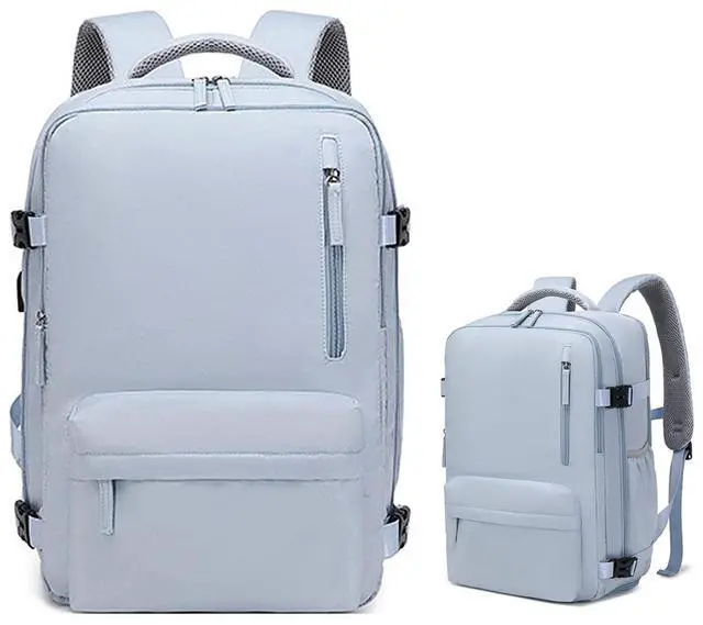 Main image of LydeLog Travel Backpack,Travel Laptop Backpack with USB Charging Port,Suitable for travel, business trips, outdoor etc (Baby blue)