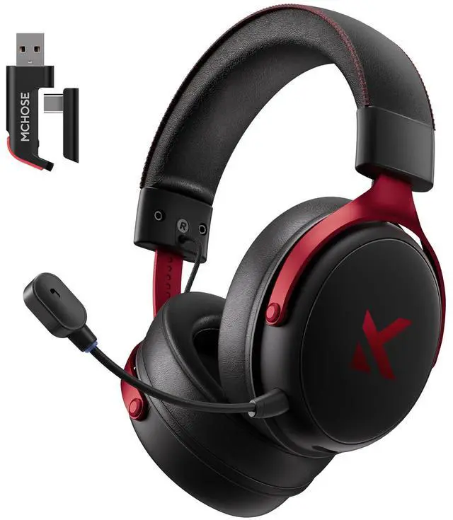 Alt view image 2 of 5 - MCHOSE V9 Wireless Gaming Headset, G98 PRO Wireless Mechanical Keyboard, 7.1 Surround Sound, Noise Canceling Mic, Tri-Mode Connection, Hot Swappable Custom Gasket Structure