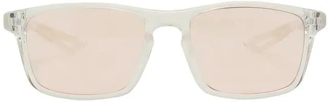 Alt view image 3 of 5 - LEVEL UP Strike Blue Light Blocking Glasses - Computer Reading & Gaming Eyewear for Gamers to Filter UV Glare & Anti Eyestrain - Men, Women & Kids Clear Frame Rose Lenses Reader Spectacles