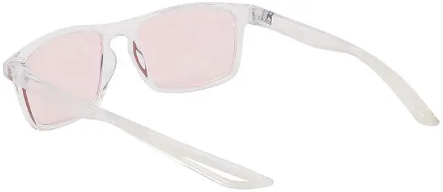 Alt view image 5 of 5 - LEVEL UP Strike Blue Light Blocking Glasses - Computer Reading & Gaming Eyewear for Gamers to Filter UV Glare & Anti Eyestrain - Men, Women & Kids Clear Frame Rose Lenses Reader Spectacles