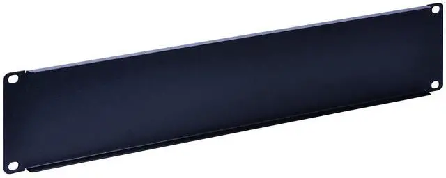 Alt view image 3 of 5 - RackPath 2U Blank Rack Mount Panel Spacer for 19in Server Rack Enclosure or Network Cabinet - 2 Pack