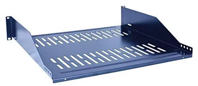 Alt view image 3 of 5 - RAISING ELECTRONICS 19inch 2U Relay Rack Mount Cantilever Network Shelf 12inch Deep 40LBs Capacity