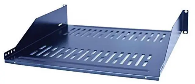 Alt view image 4 of 5 - RAISING ELECTRONICS 19inch 2U Relay Rack Mount Cantilever Network Shelf 12inch Deep 40LBs Capacity