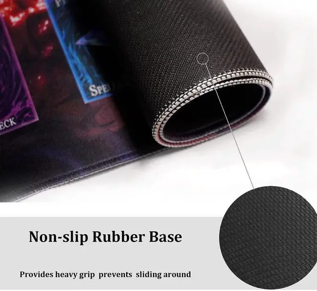 Alt view image 3 of 5 - Sabermaster Card Rubber Mat Duel Mat Gaming Competition Pad Binder Deck 23.6x13.7in (The World Legacy)