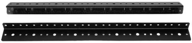 Alt view image 5 of 5 - TECHTOO 9U Vertical Rack Rail Pair DIY Kit with Hardware for Network Equipment/Server/UPS Mounting Rail Kit (9U)