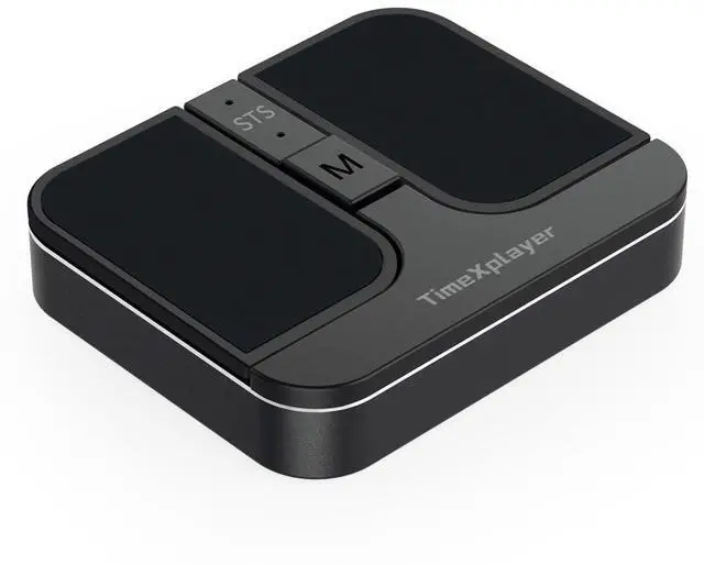 Main image of TIMEXPLAYER Mini Square Mouse - 2.4GHz Wireless, Dual Bluetooth Connection, Compatible with All Major Operating Systems - High Precision Sensor, Customizable Multi-Function Buttons, Ideal for Office