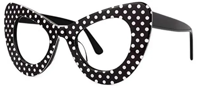 Main image of VOOGLAM Oversize Cat Eye Blue light Blocking Glasses for Women Anti UV Eyestrain Eyewear April GVFP0163-08