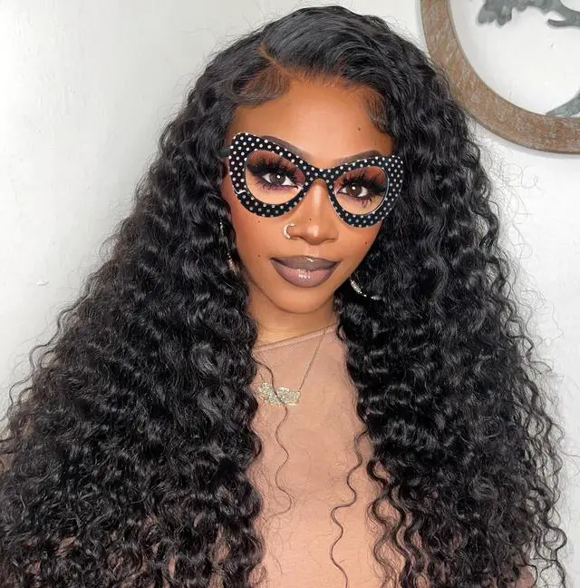 Alt view image 2 of 5 - VOOGLAM Oversize Cat Eye Blue light Blocking Glasses for Women Anti UV Eyestrain Eyewear April GVFP0163-08