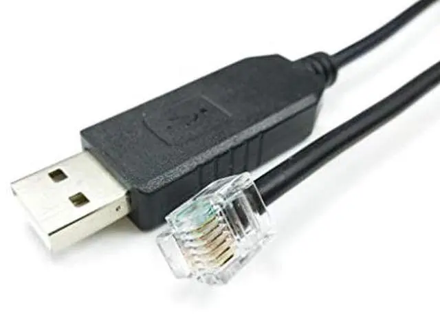 Main image of Washinglee RJ12 Control Cable for Skywatcher AZ-GTI and AZ-GTE, for Computerized Alt-Az Tracking Mount (6 FT / 1.8M)