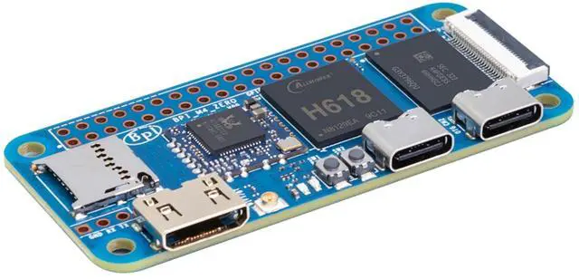 Alt view image 3 of 5 - Banana Pi BPI M4 Zero Allwinner H618 Linux Single Board Computer, Wireless Dual-Band Development Board, LPDDR4 4GB RAM 32GB eMMC, ARM Mali G31 GPU for IoT Programming, Support Debian Ubuntu (Bundle3)