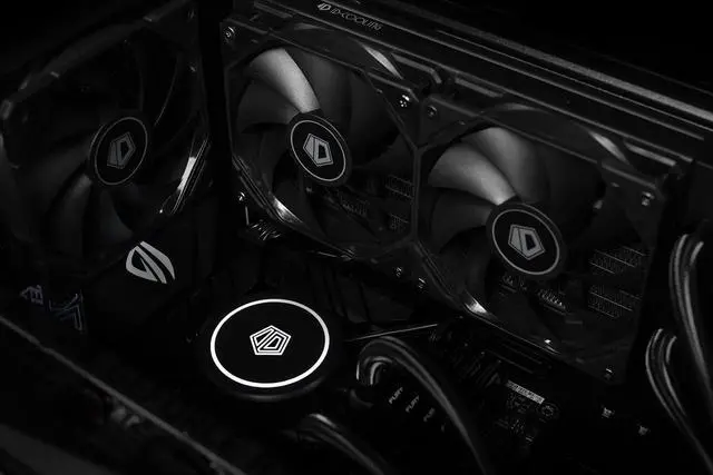Alt view image 5 of 5 - ID-COOLING FROSTFLOW X 240 CPU Water Cooler AIO Cooler 240mm CPU Liquid Cooler White LED 2x120mm PWM Fans, Intel 1700/1200/115X, AMD AM5/AM4