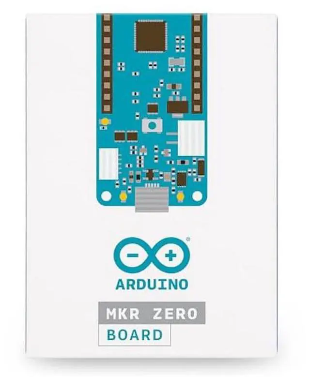 Alt view image 5 of 5 - Arduino MKR Zero Board [ABX00012] with SAMD21 Cortex-M0+ 32-Bit ARM MCU, Built-in SD Card Slot for Music Playback, 22 Digital I/O Pins, 12 PWM Outputs, 256KB Flash, 32KB SRAM, 3.3V Operating Voltage.