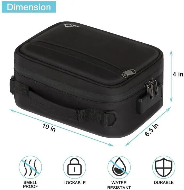 Alt view image 5 of 5 - MATEIN Laptop Backpack with USB Charging Port,Slim Travel Backpack with Laptop Compartment for Men and Women, Smell Proof Bag, Travel Storage Case with Detachable Shoulder Strap