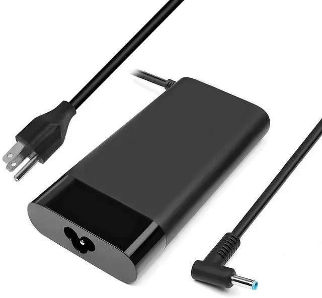 Main image of 150W 7.7A 19.5V Slim AC Charger Fit for HP OMEN 15 17 Pavilion Gaming 15 17 Laptop Zbook 15 G3 G4 G5 G6 TPN-CA11 TPN-DA09 L32661-001 917649-850 L48757-001 Laptop Power Supply Adapter Cord