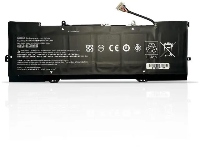 Main image of Hubei YB06XL HSTNN-DB8H 928427-271 YBO6XL YB06084XL TPN-Q200 926372-855 Laptop Battery Replacement for HP Spectre X360 15-CH 15-CH002TX 15-CH013TX 2018 Series Notebook(11.55V 84.08Wh/7280mAh)