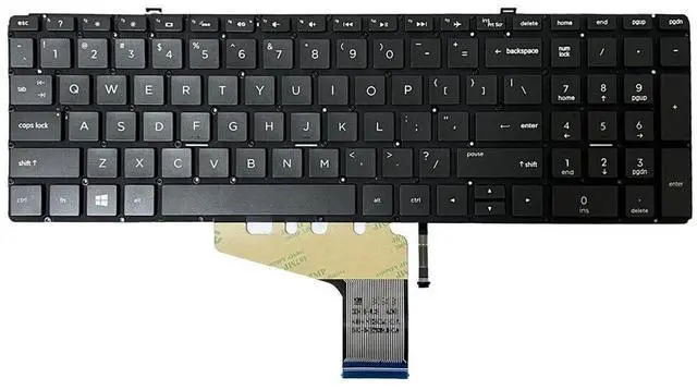 Alt view image 2 of 5 - Suyitai Replacement for HP Spectre X360 15-CH 15-CH000 Series Laptop Keyboard US Backlit No Frame